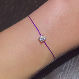 L’ Amour String Bracelet In Purple