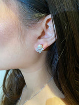 Pearlhalf Crown Earrings - Law London Jewellery