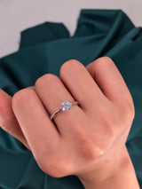 1 Carat Round Cut Solitaire Ring - Law London Jewellery